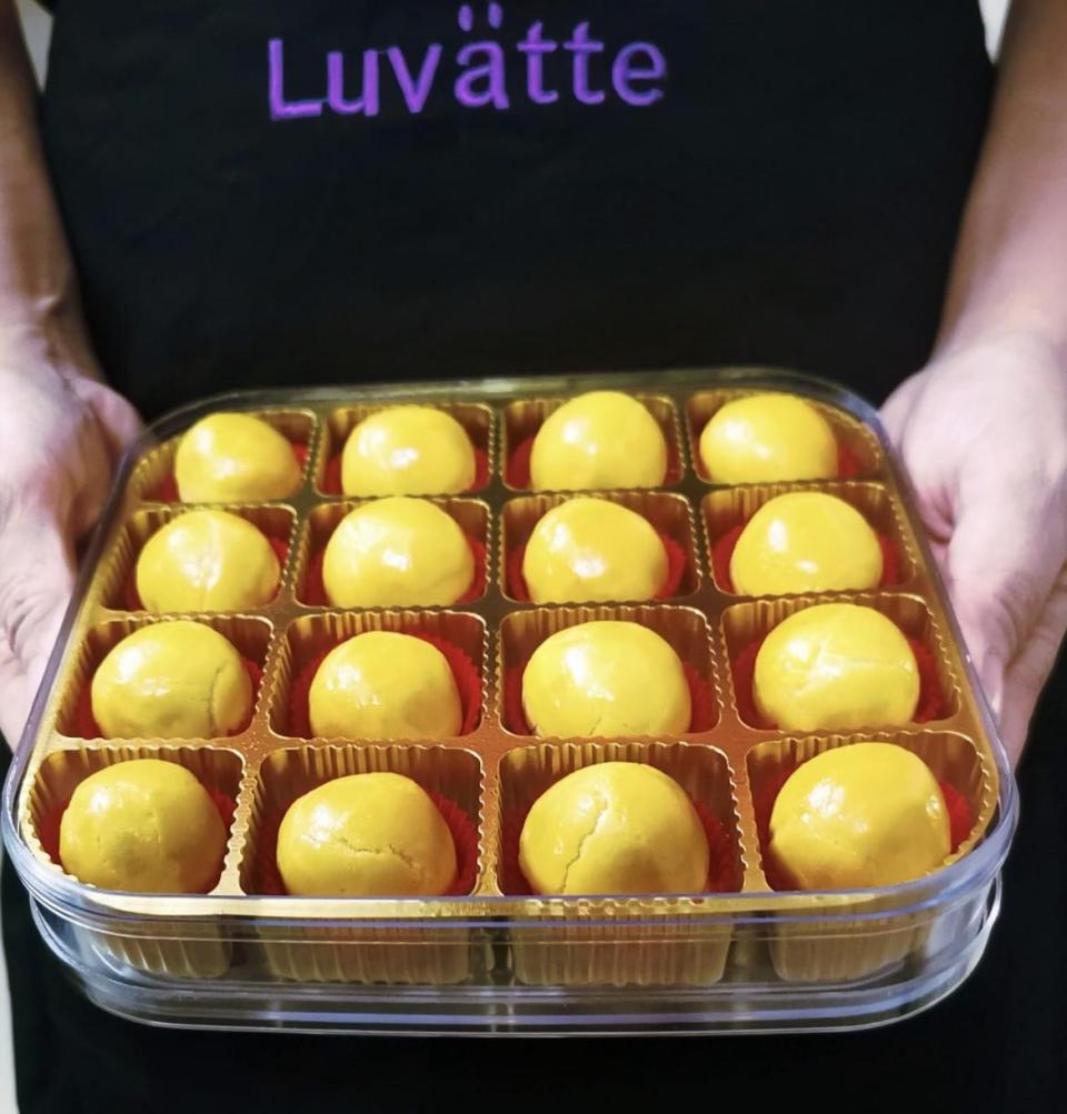 Luvatte Patisserie French Butter Pineapple Tartlets